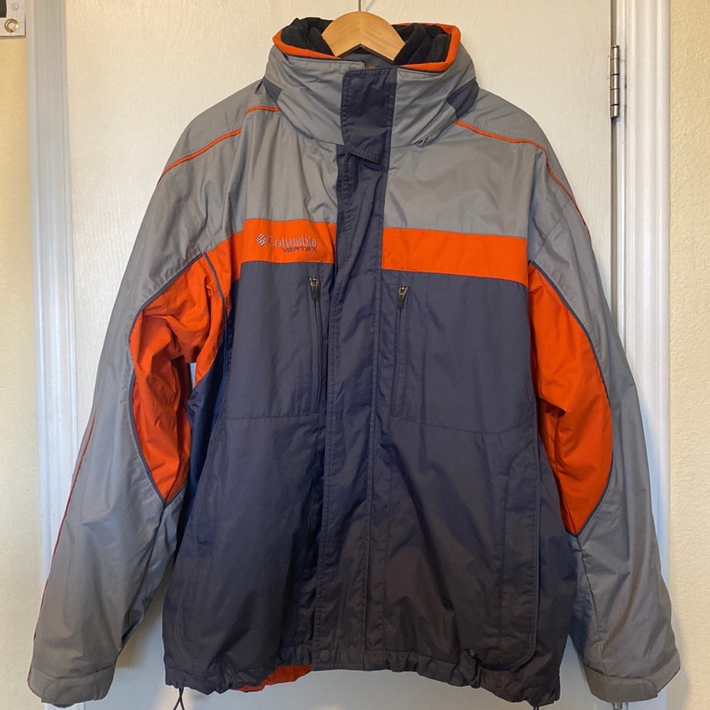 Men’s XL Columbia Vertex hard shell jacket